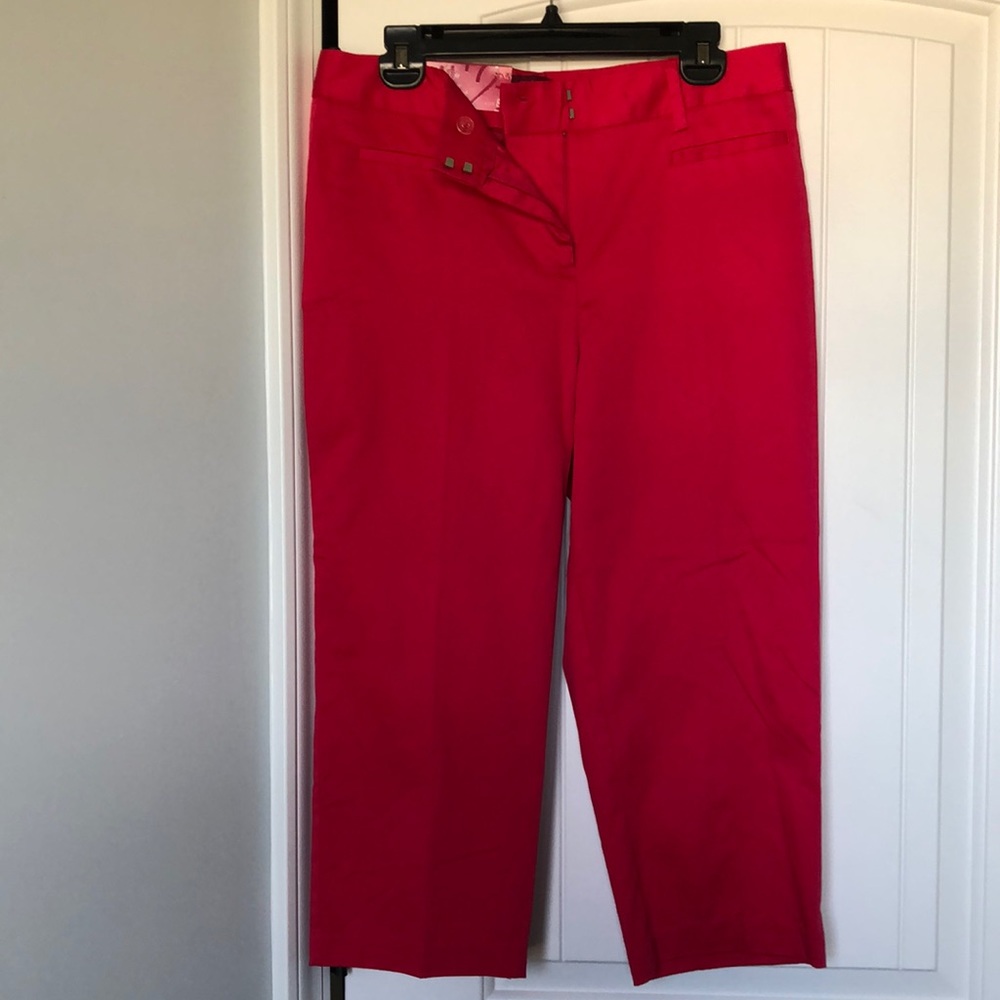 212 Collection Capri Pants Women's Size 8 Pink
